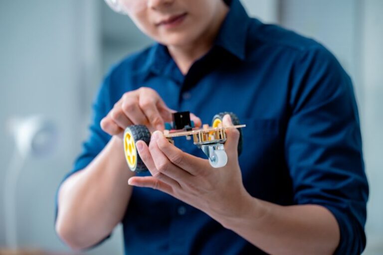 Inventor desenvolvendo protótipo antes do pedido de patente