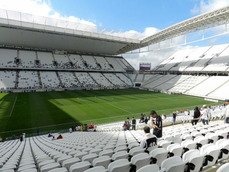 Neo Química Arena como exemplo brasileiro de naming rights